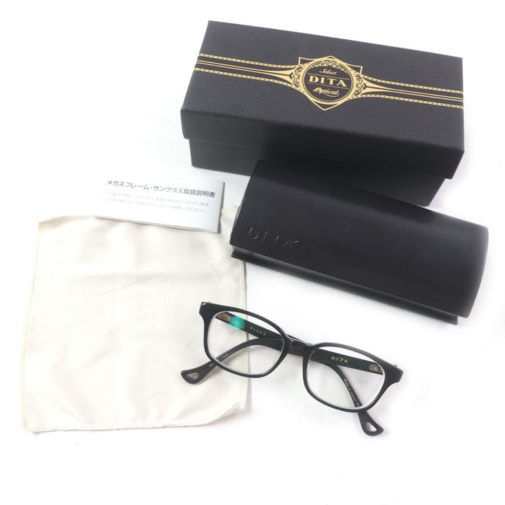 DITA Glasses PLUME Wellington black mens DRX-3026