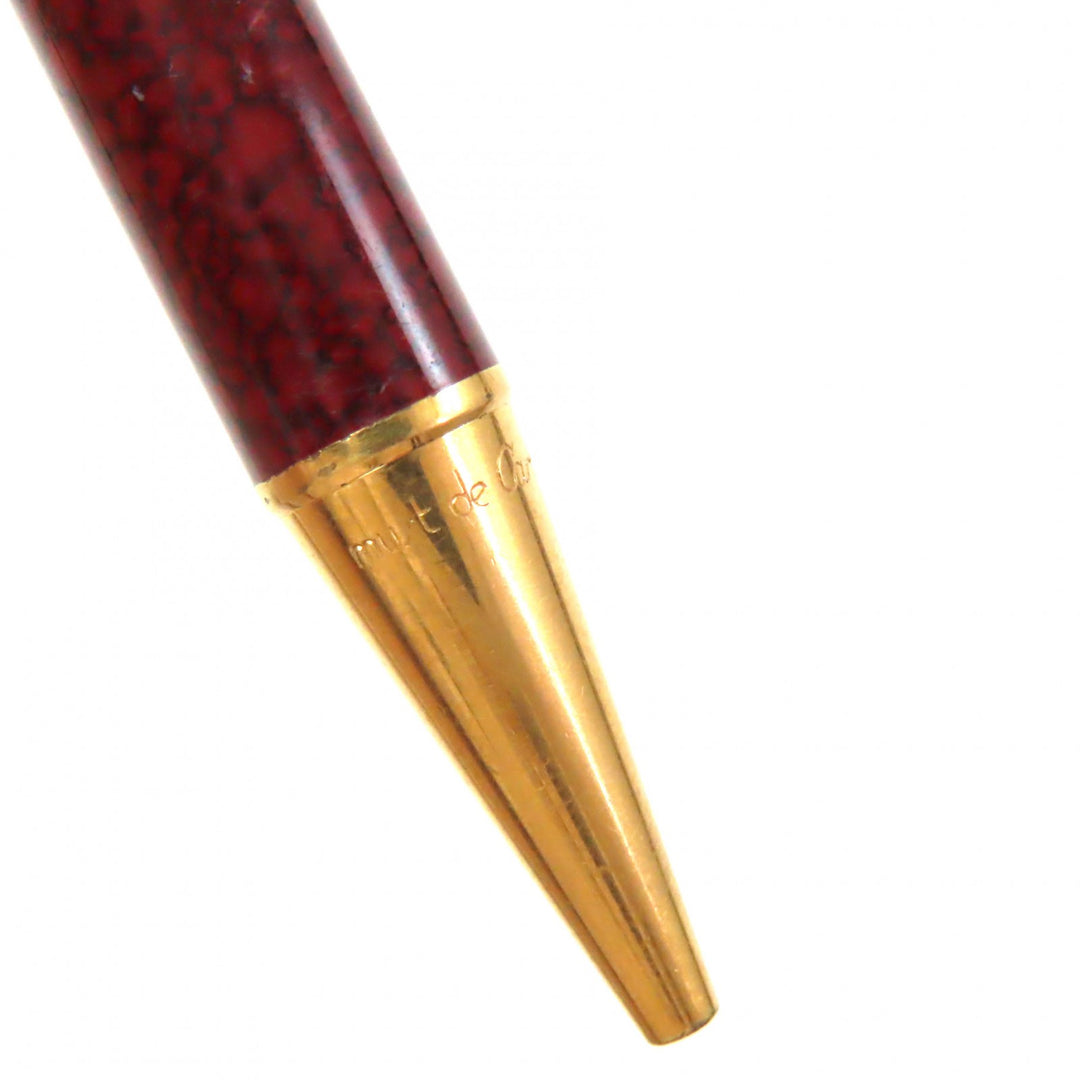 Very Good Cartier Ballpoint pen Trinity Bordeaux mens