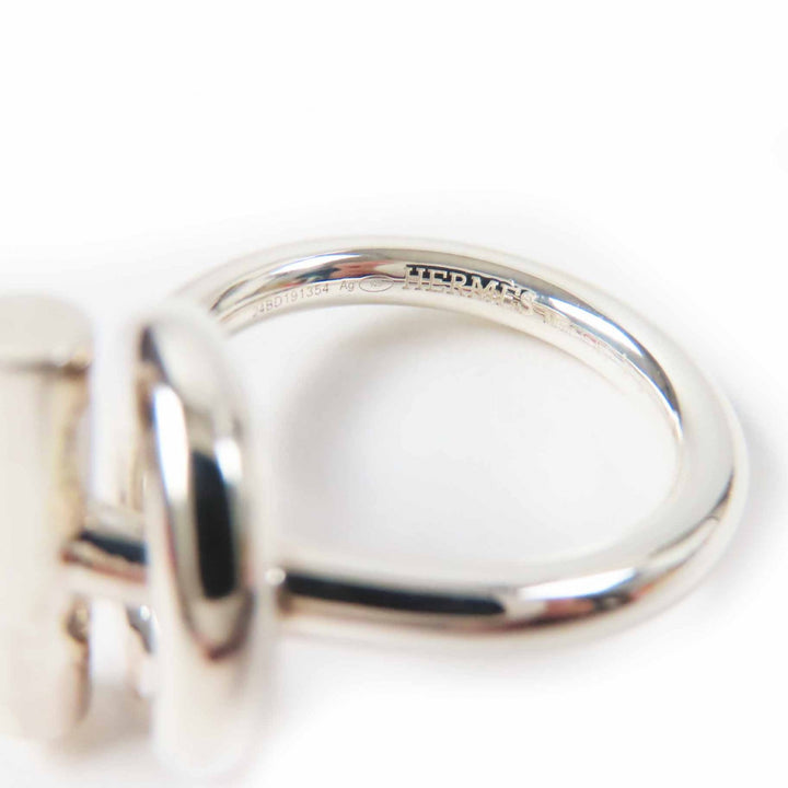 Pristine HERMES Ring Echappee Silver AG925 Women