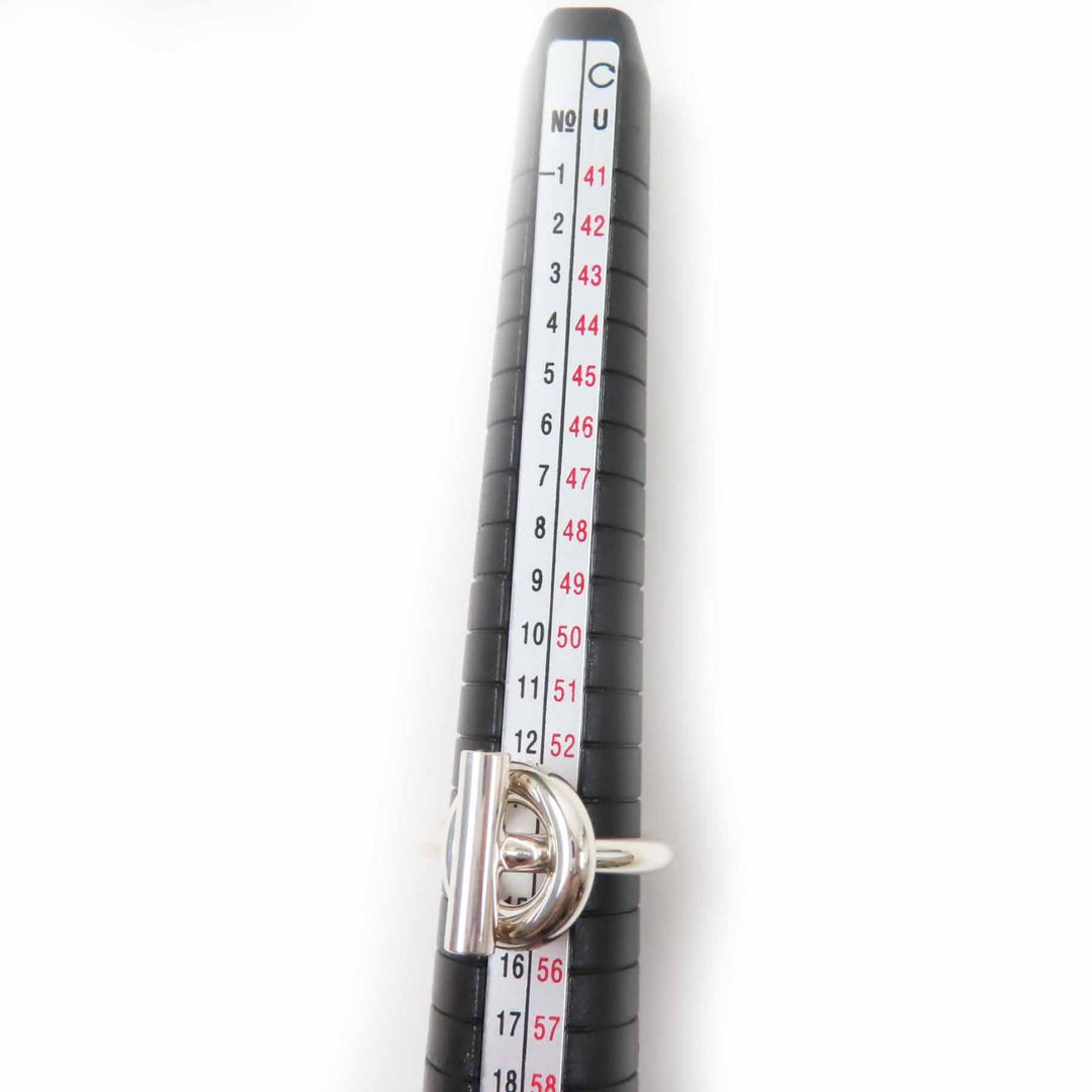 Pristine HERMES Ring Echappee Silver AG925 Women
