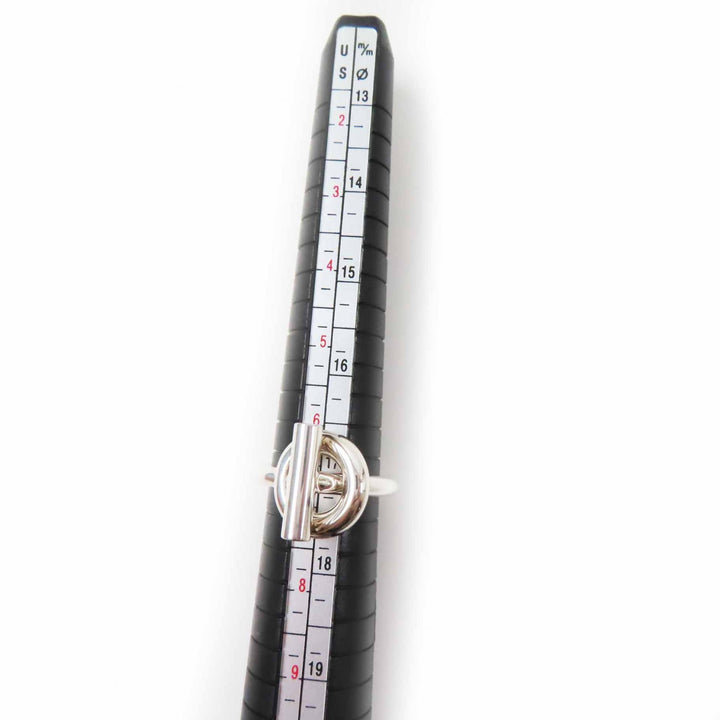 Pristine HERMES Ring Echappee Silver AG925 Women