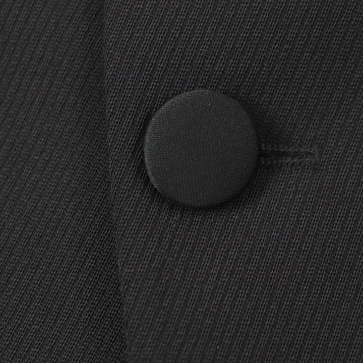 Excellent NEIL BARRETT TUXEDO tailored jacket TUXEDO Sleeve line black mens 52