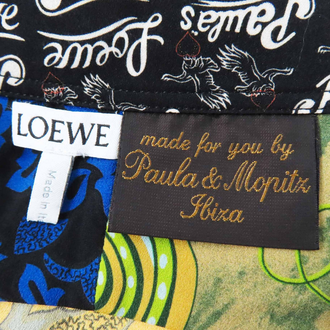 Excellent LOEWE one piece Paula's Ibiza Multi polyester Women 36 S2296340GA