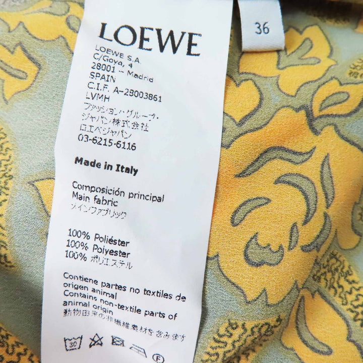 Excellent LOEWE one piece Paula's Ibiza Multi polyester Women 36 S2296340GA