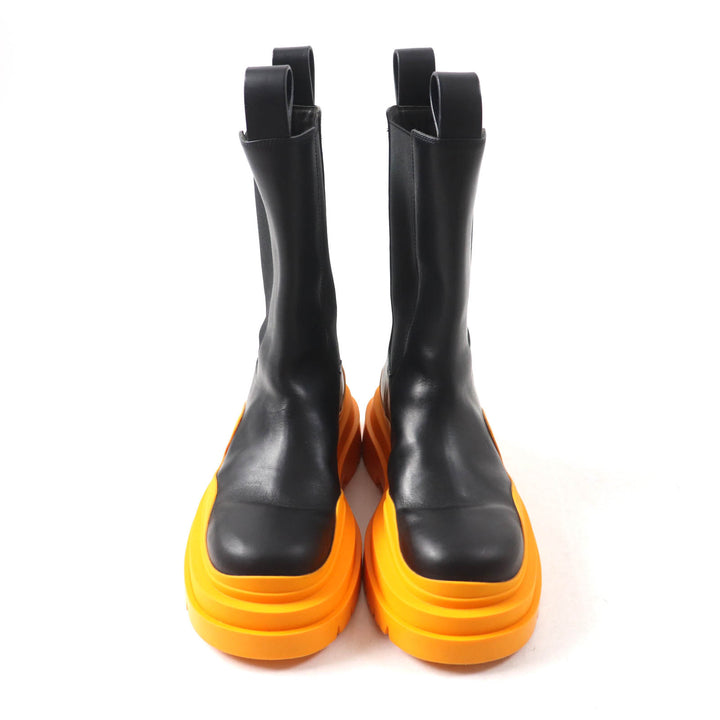 Great BOTTEGAVENETA boots Leather Chelsea boots with side gore Women 37.5