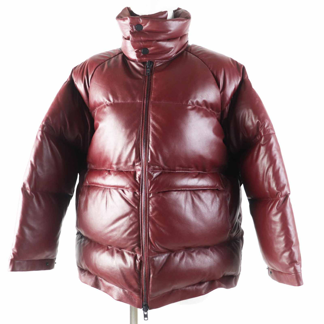 Great タケシコウサカバイワイズピンクレーベル Down jacket Sheep leather 1 YR-Y42-730