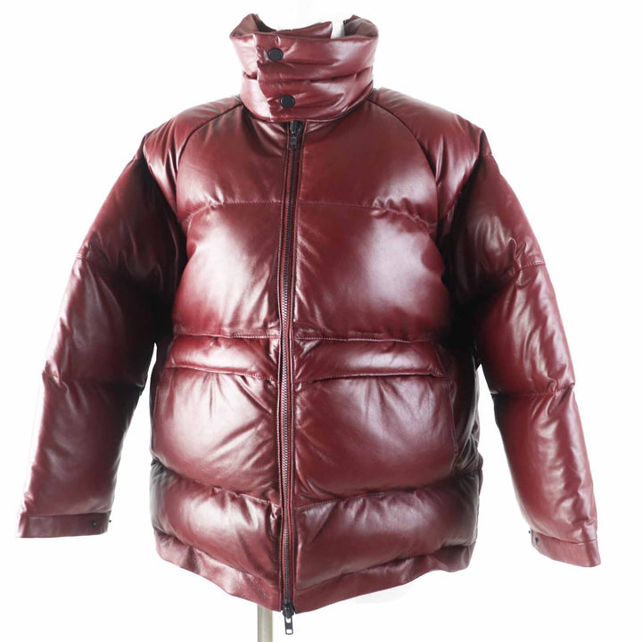 Great タケシコウサカバイワイズピンクレーベル Down jacket Sheep leather 1 YR-Y42-730