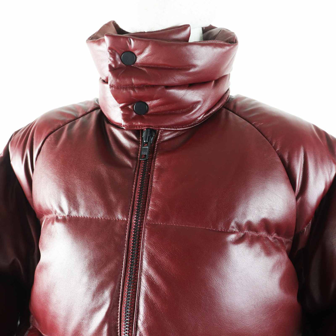 Great タケシコウサカバイワイズピンクレーベル Down jacket Sheep leather 1 YR-Y42-730