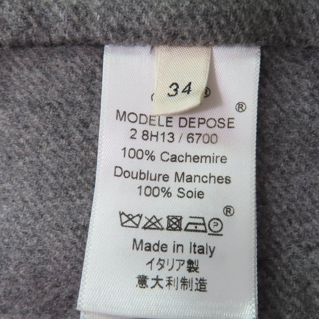 Great CELINE coat gray cashmere Women 34 28H13/6700