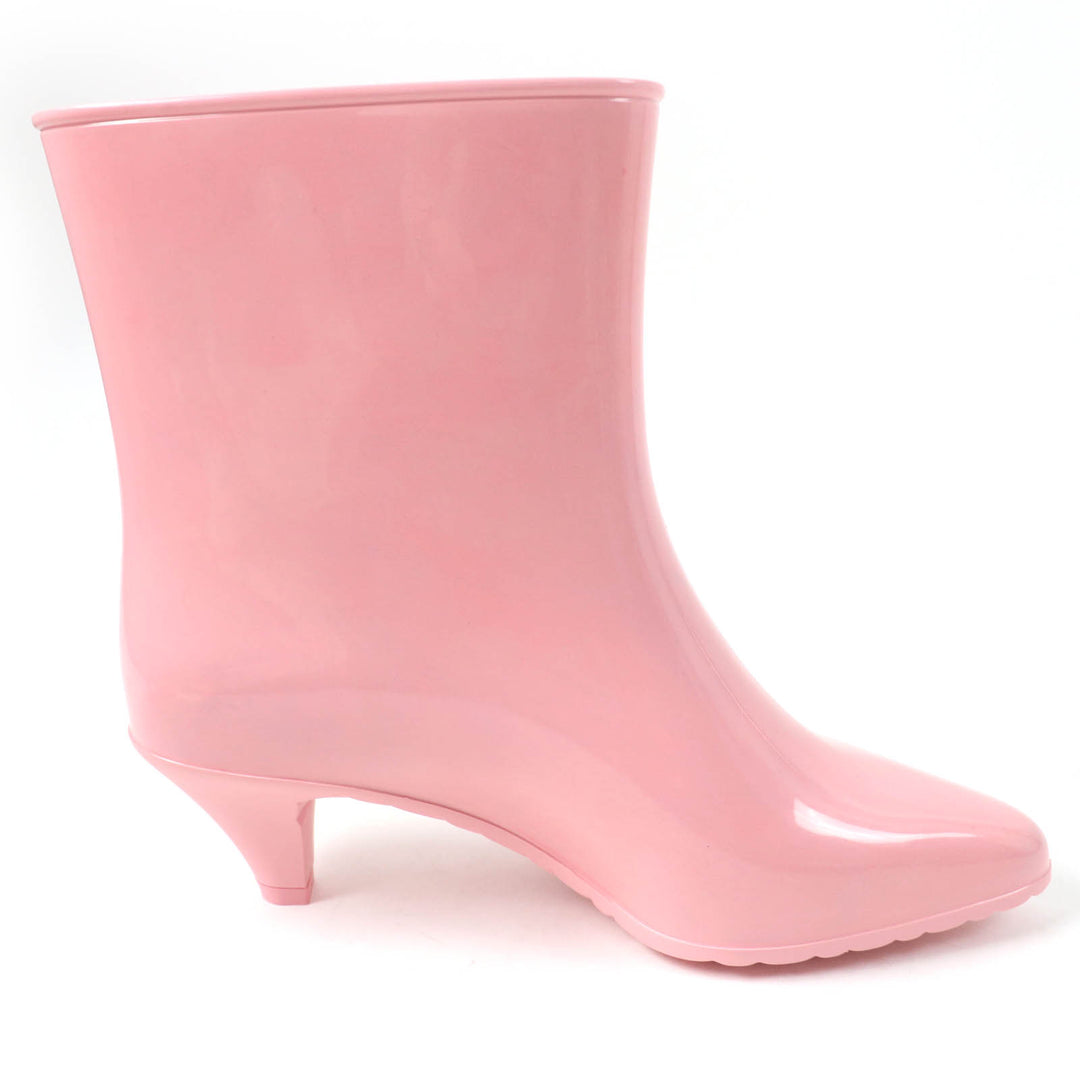 Pristine GUCCI Rain shoes Interlocking G rubber rain boots pink rubber Women
