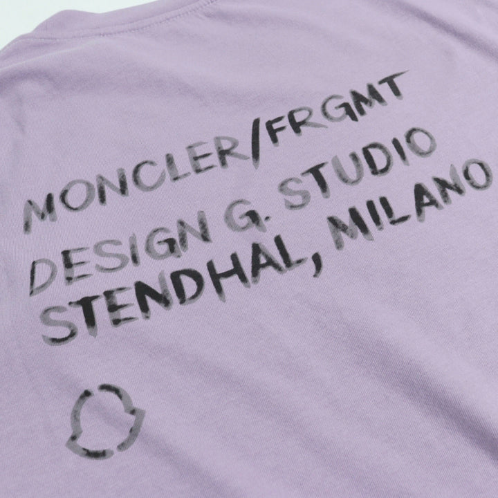 Great MONCLER GENIUS 7 MONCLER FRAGMENT HIROSHI FUJIWARA Short sleeve T-shirt