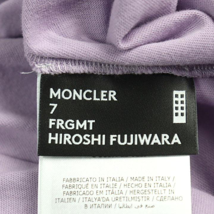 Great MONCLER GENIUS 7 MONCLER FRAGMENT HIROSHI FUJIWARA Short sleeve T-shirt