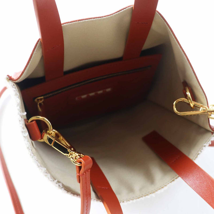 Excellent MARNI Shoulder Bag MUSEO MINI 2WAY Hand/ Multi canvas Women