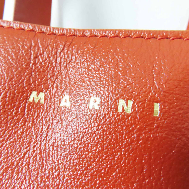 Excellent MARNI Shoulder Bag MUSEO MINI 2WAY Hand/ Multi canvas Women
