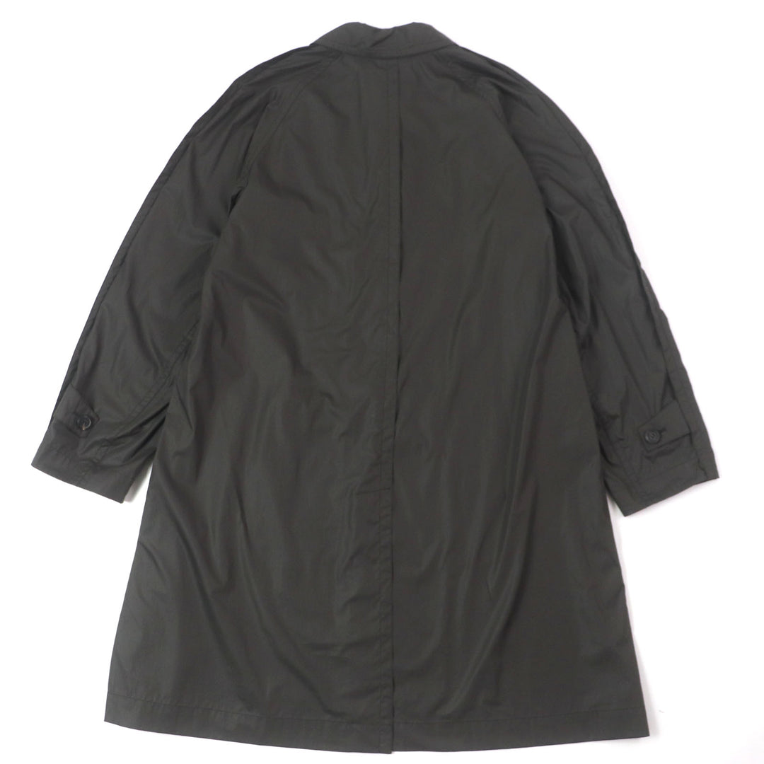 Great Salvatore Ferragamo coat Logo button closure Charcoal gray mens 52