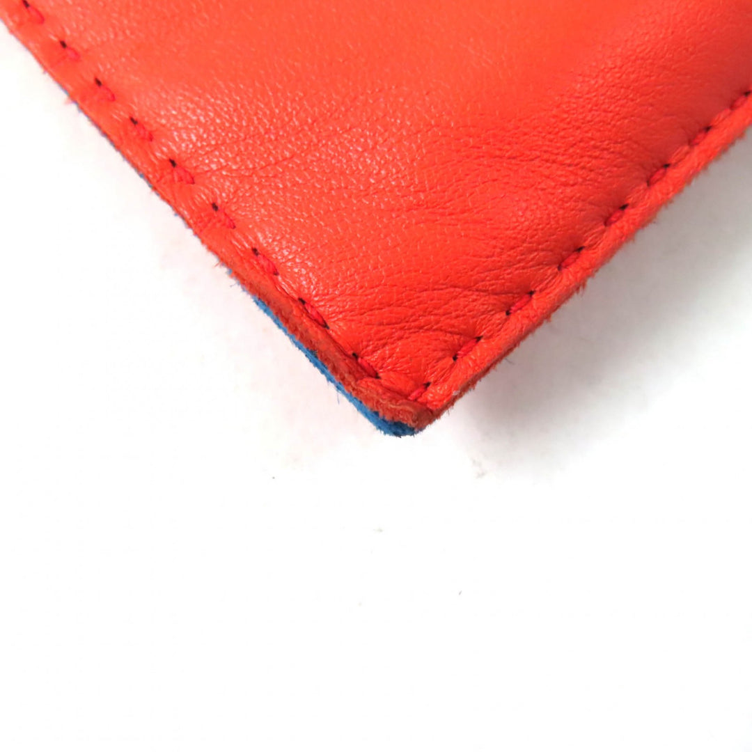 Very Good HERMES Cosmetics Pouch Pillow Anjou Miro Swift with Serie Buttons Women