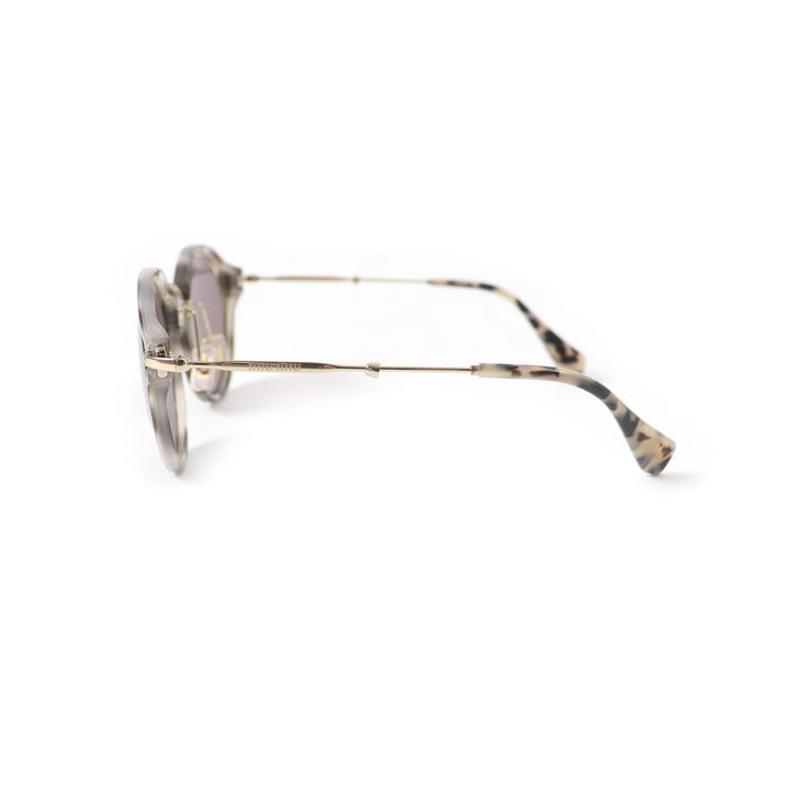 Pristine Miu Miu sunglasses Leopard Pattern Logo Wellington gray Women SMU51S