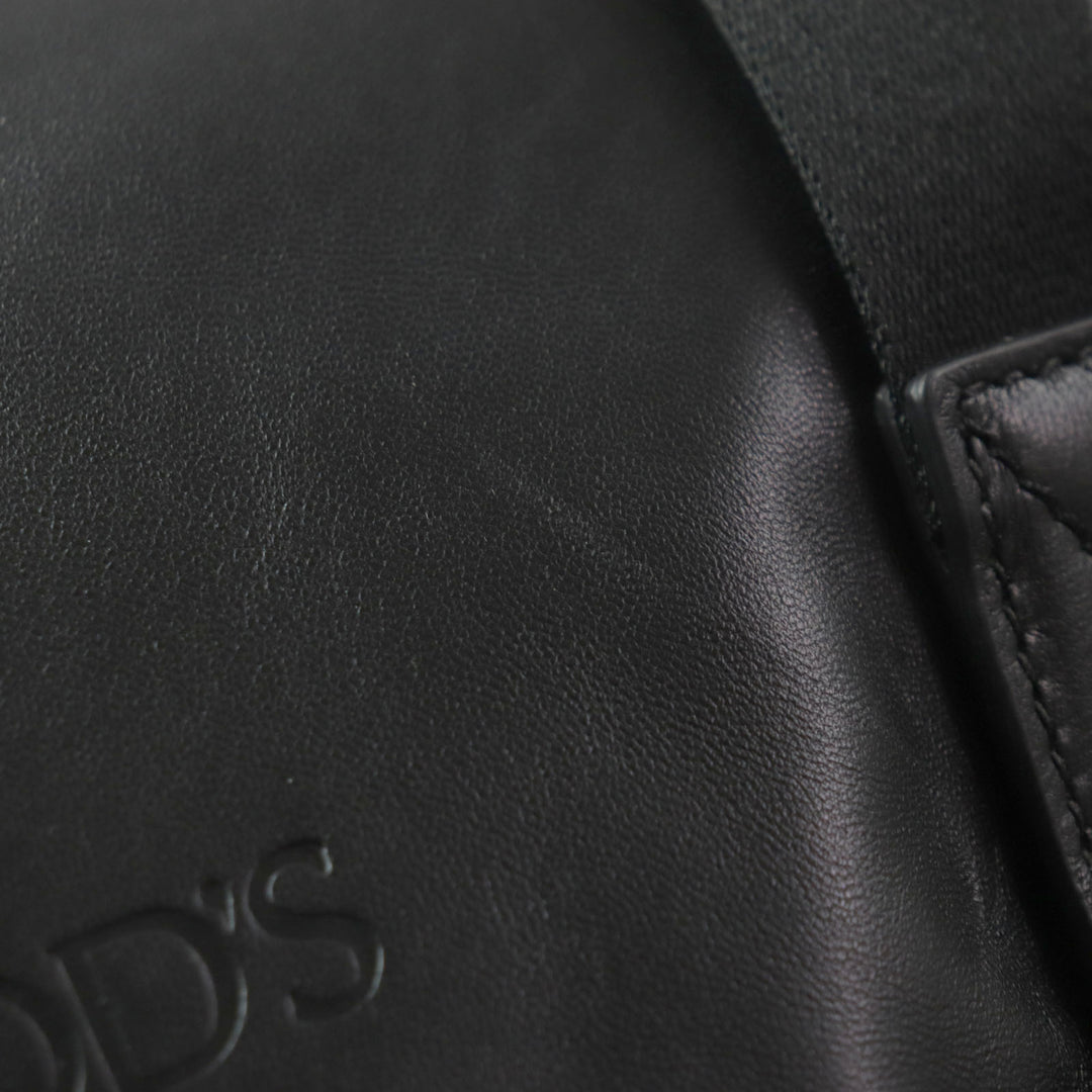 TOD’S Backpack Medium fabric and leather black XBMTRKG0300SPFB999