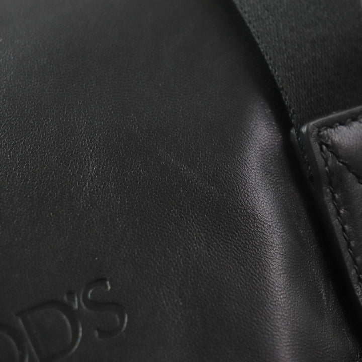 TOD’S Backpack Medium fabric and leather black XBMTRKG0300SPFB999
