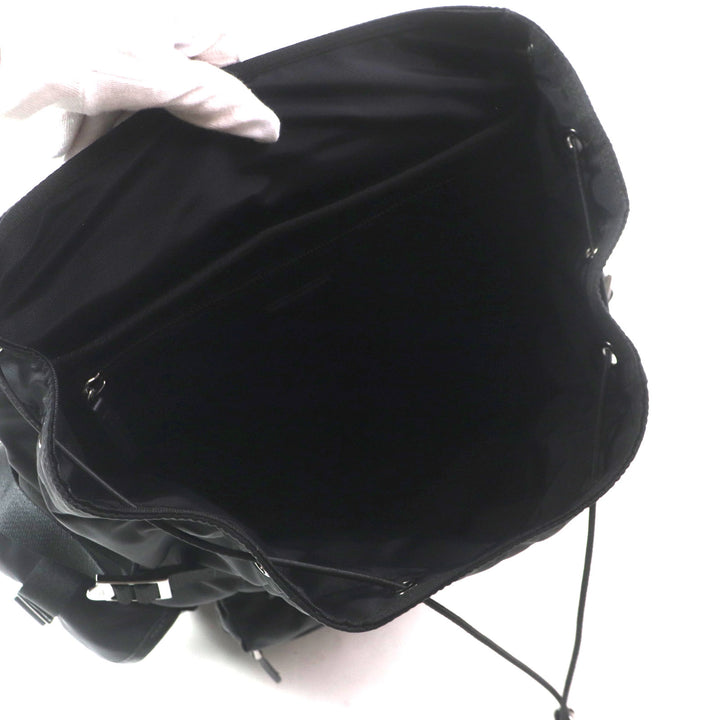 TOD’S Backpack Medium fabric and leather black XBMTRKG0300SPFB999