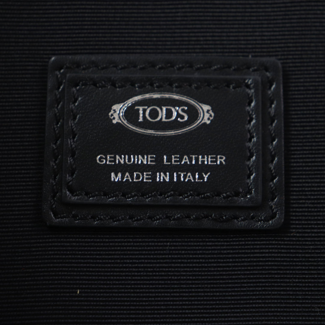 TOD’S Backpack Medium fabric and leather black XBMTRKG0300SPFB999
