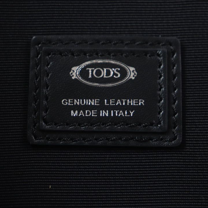 TOD’S Backpack Medium fabric and leather black XBMTRKG0300SPFB999