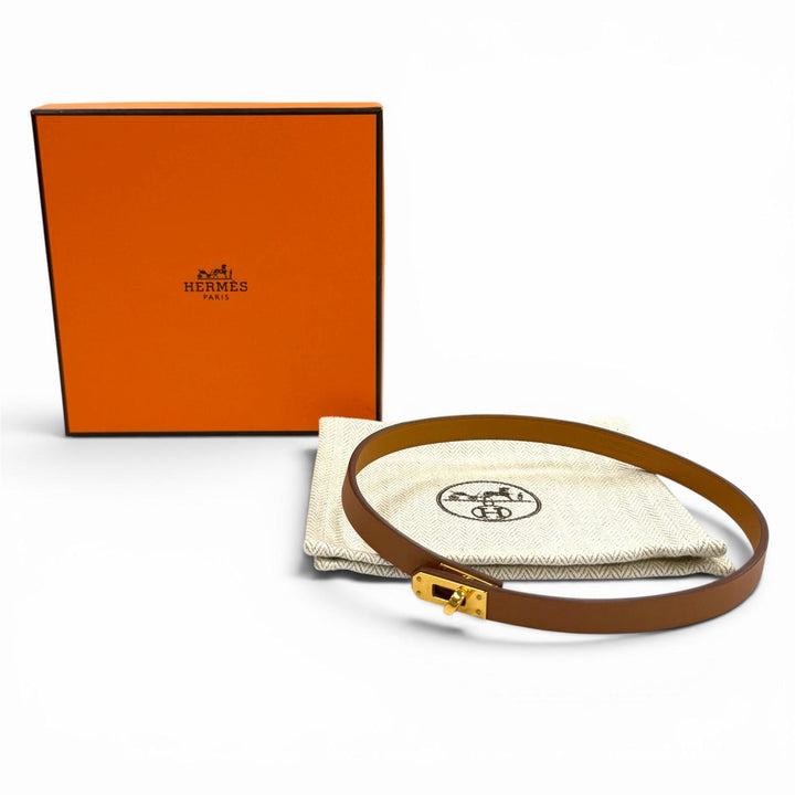 Pristine HERMES choker Choker Mini Kelly Current product Vaux Swift Leather
