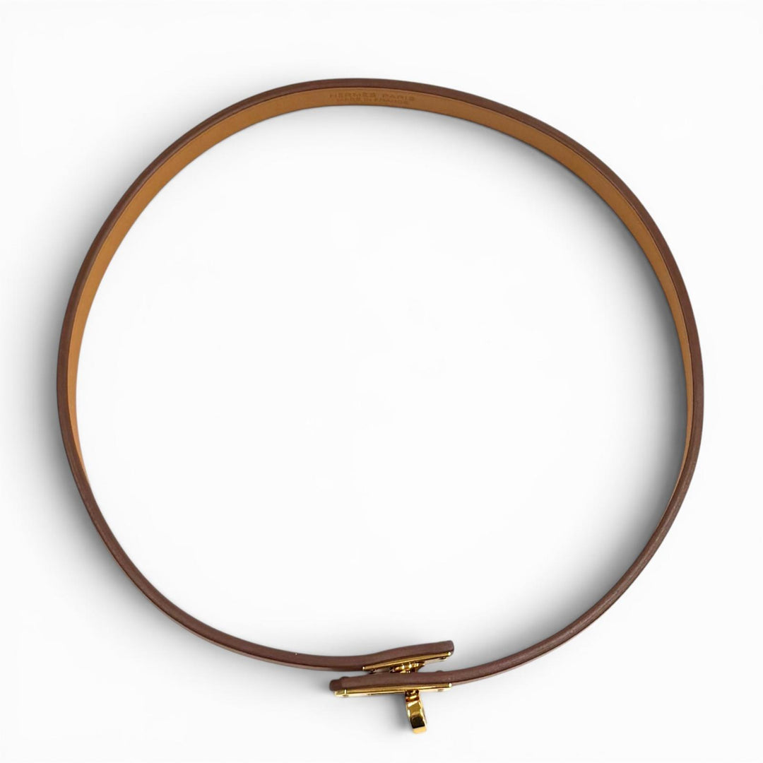 Pristine HERMES choker Choker Mini Kelly Current product Vaux Swift Leather