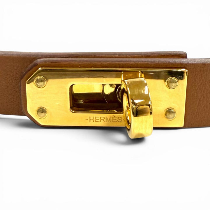 Pristine HERMES choker Choker Mini Kelly Current product Vaux Swift Leather