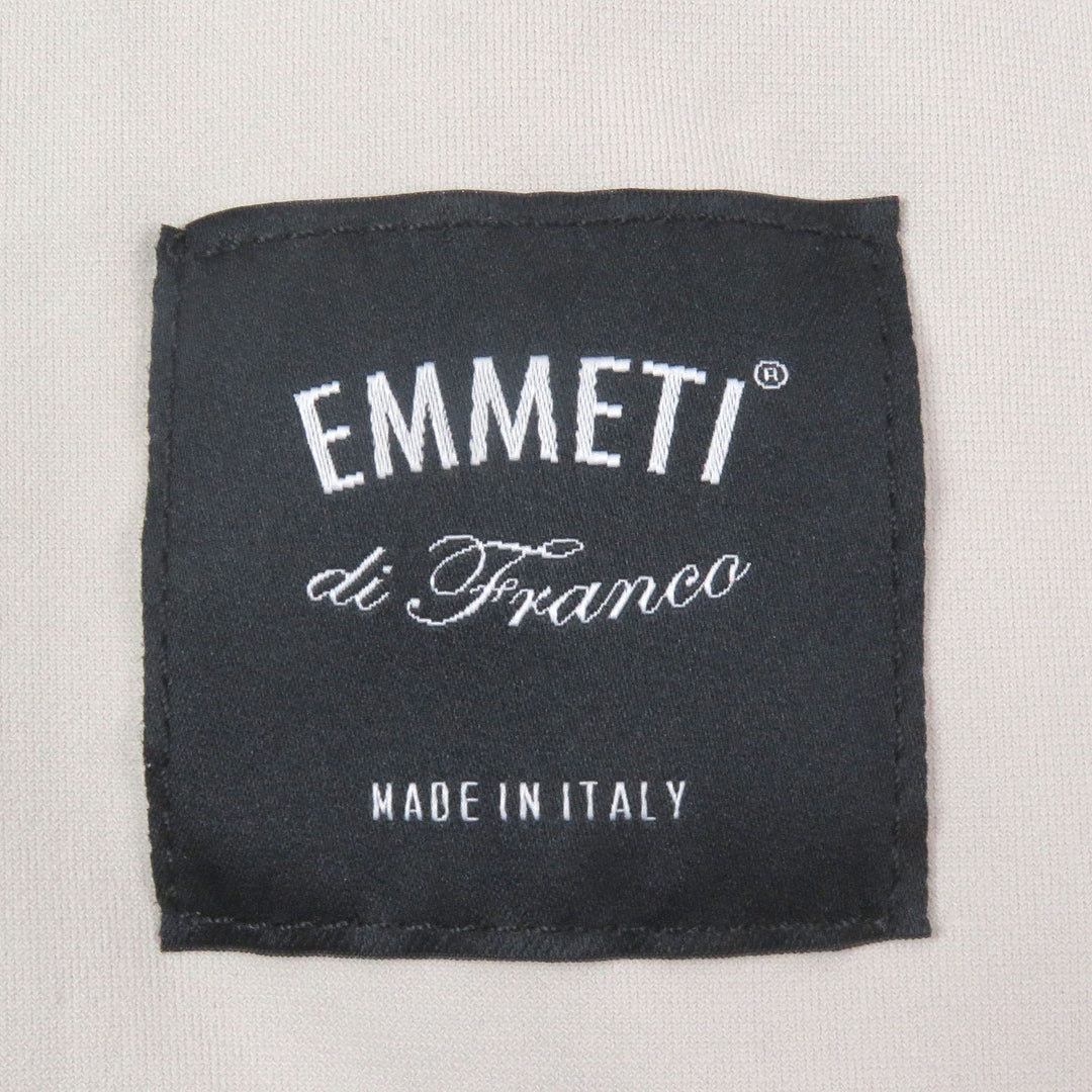 Excellent EMMETI Riders jacket JURI Lamb leather piping WZIP beige Sheep leather mens 48