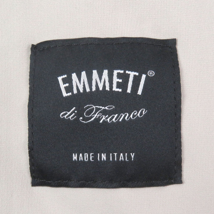 Excellent EMMETI Riders jacket JURI Lamb leather piping WZIP beige Sheep leather mens 48