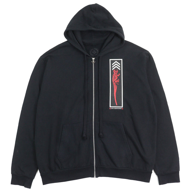 Very Good CHROME HEARTS hoodie FOTI Skull all-over back print zip-up