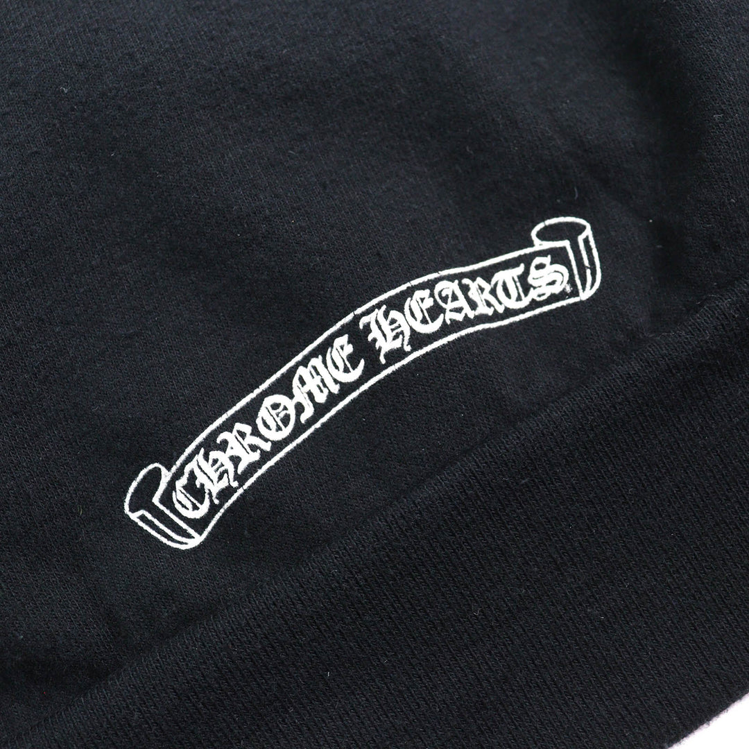 Very Good CHROME HEARTS hoodie FOTI Skull all-over back print zip-up