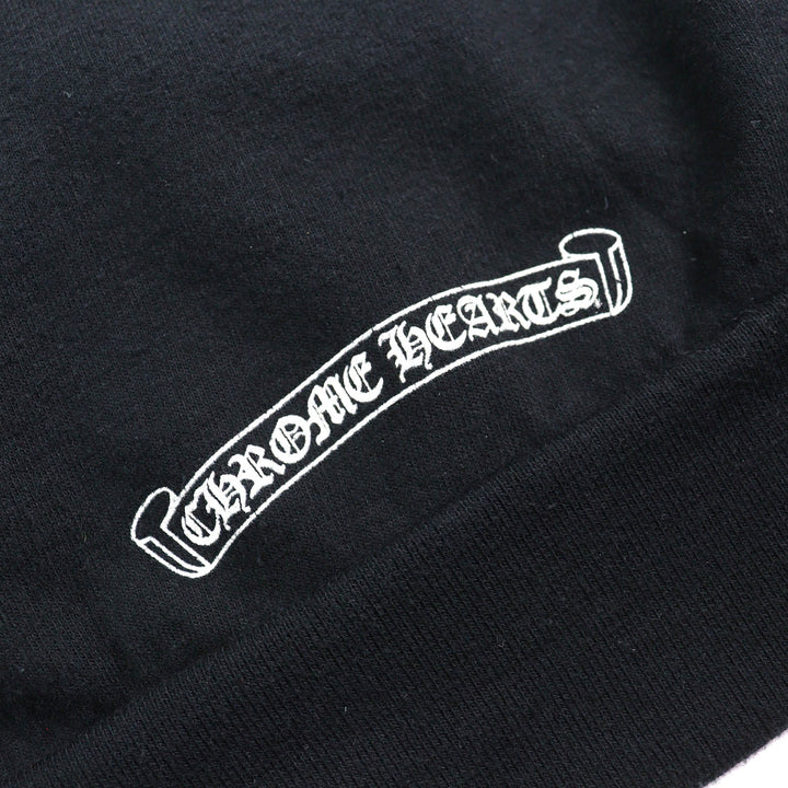 Very Good CHROME HEARTS hoodie FOTI Skull all-over back print zip-up
