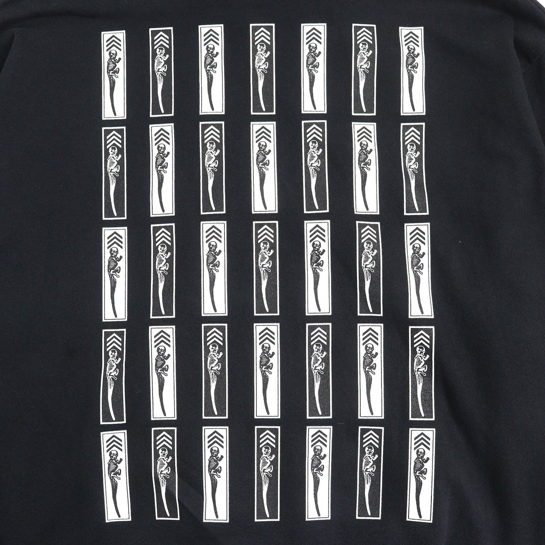 Very Good CHROME HEARTS hoodie FOTI Skull all-over back print zip-up