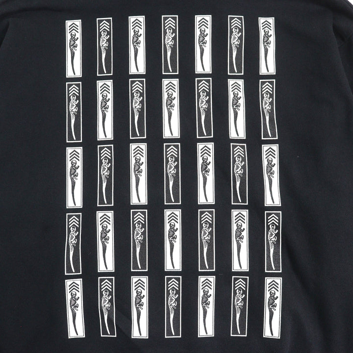 Very Good CHROME HEARTS hoodie FOTI Skull all-over back print zip-up