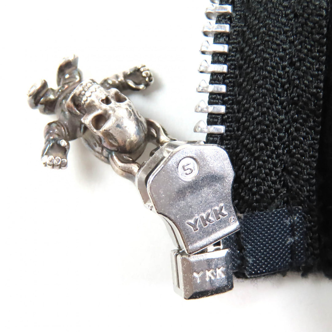 Very Good CHROME HEARTS hoodie FOTI Skull all-over back print zip-up