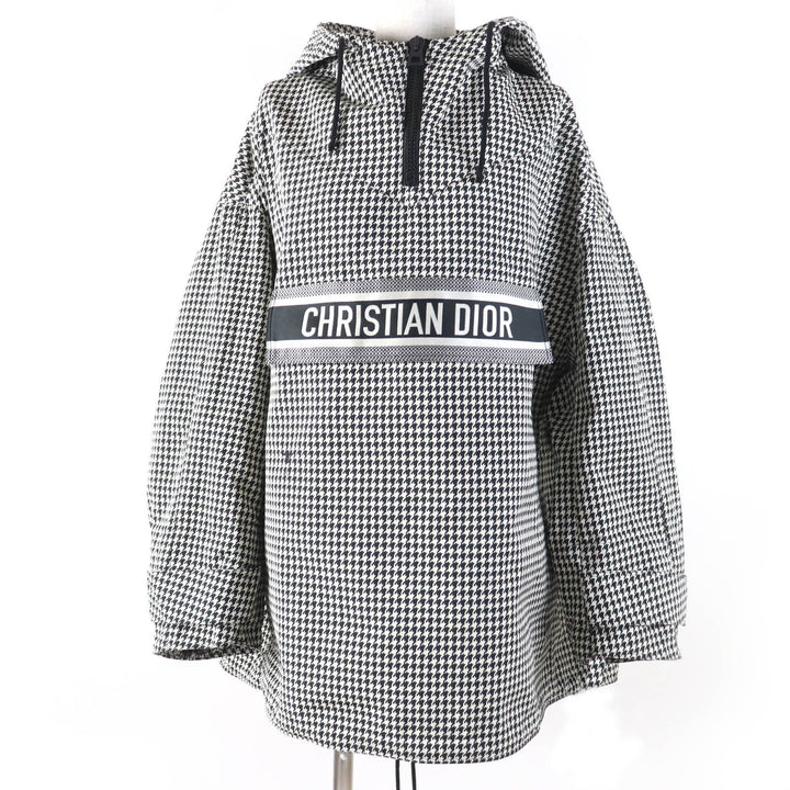 Christian Dior Blouson anorak Houndstooth Pattern polyester Women L 017C10A2856