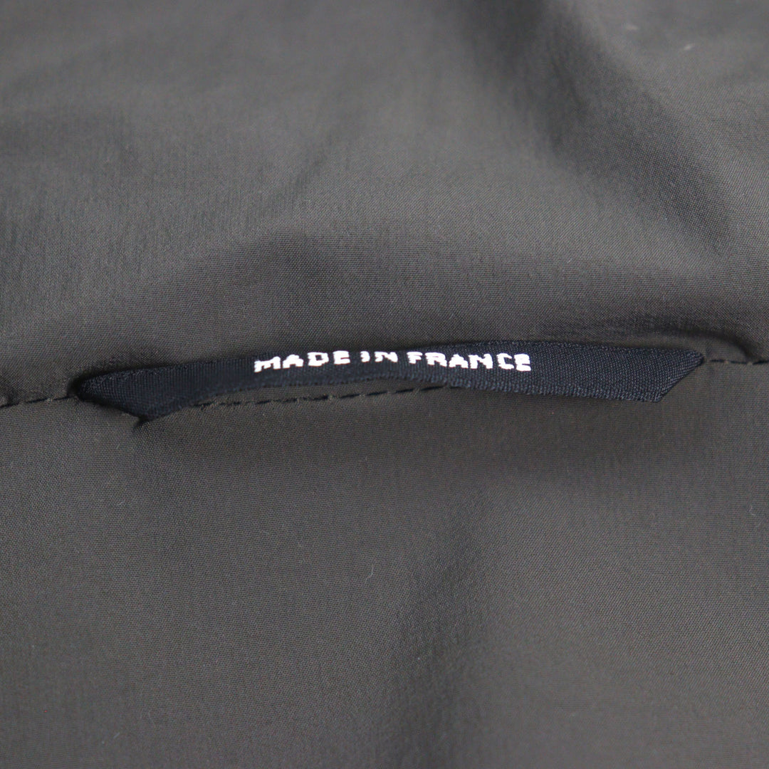 HERMES Jacket Serie button water repellent nylon switch hooded mens 48 H462120HB