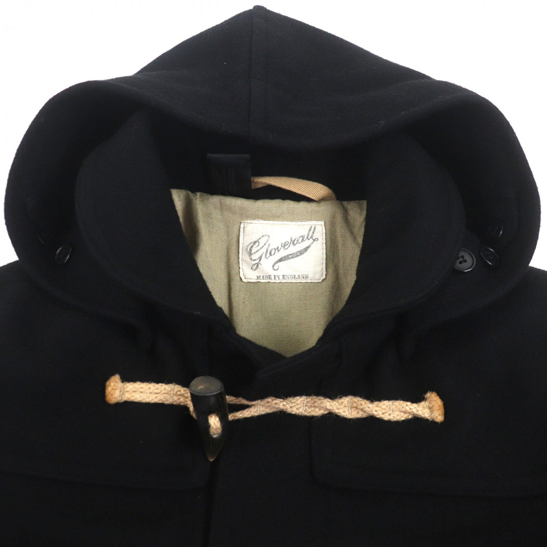 Excellent N.HOOLYWOOD GLOVER ALL Duffel coat black wool mens 48