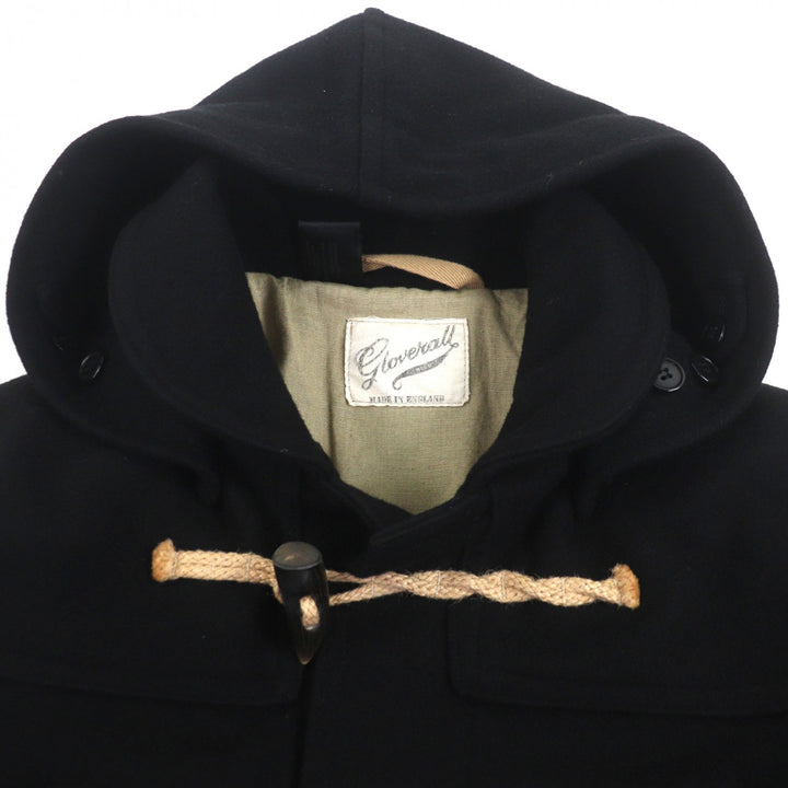 Excellent N.HOOLYWOOD GLOVER ALL Duffel coat black wool mens 48