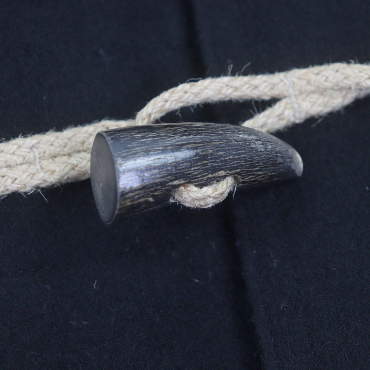 Excellent N.HOOLYWOOD GLOVER ALL Duffel coat black wool mens 48
