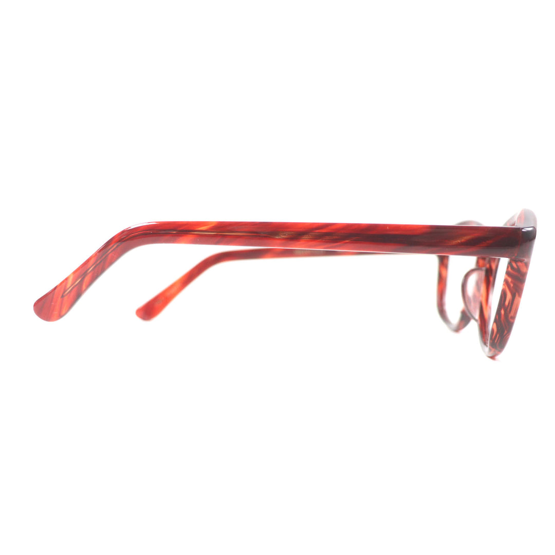 Great ayame Glasses NEWOLD New Old Clear red mens