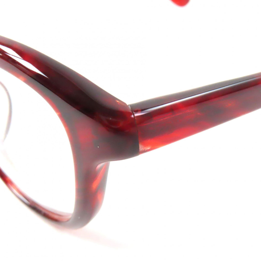 Great ayame Glasses NEWOLD New Old Clear red mens