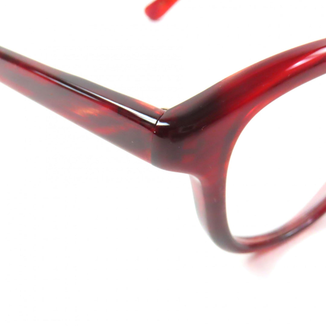 Great ayame Glasses NEWOLD New Old Clear red mens