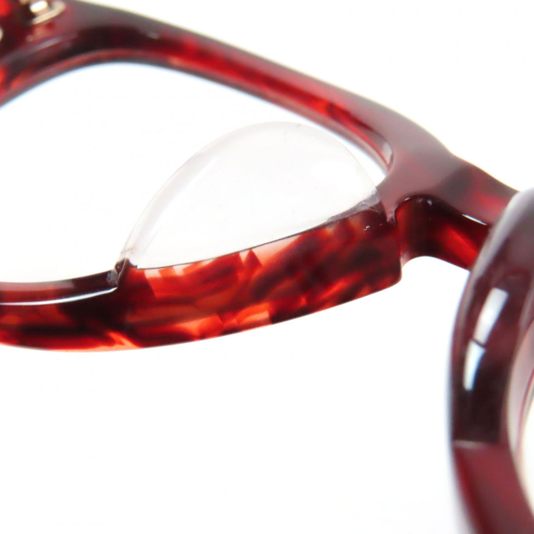 Great ayame Glasses NEWOLD New Old Clear red mens