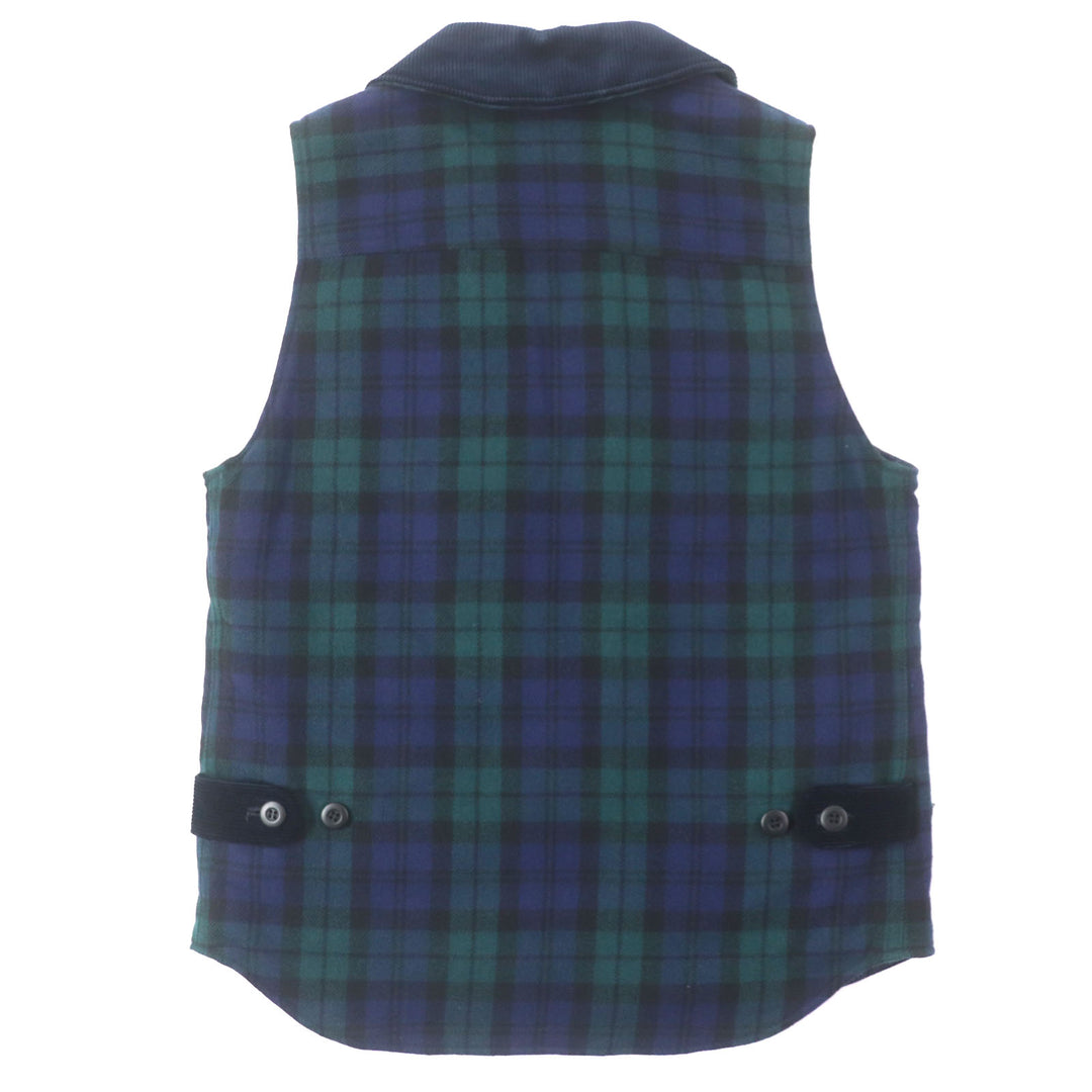 Great COMME des GARCONS HOMME Best Corduroy Collar Padded Zip-up mens XS
