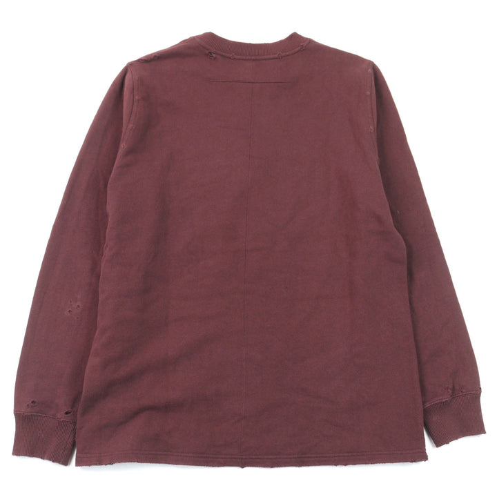 Discounted Great GIVENCHY sweat Bordeaux cotton mens XS 7151 653