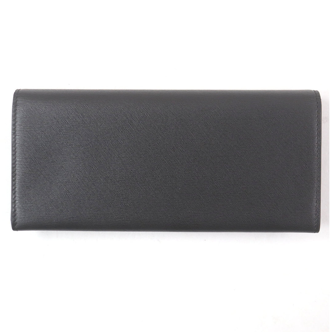 Pristine Dunhill Purse sidecar Long wallet black leather mens