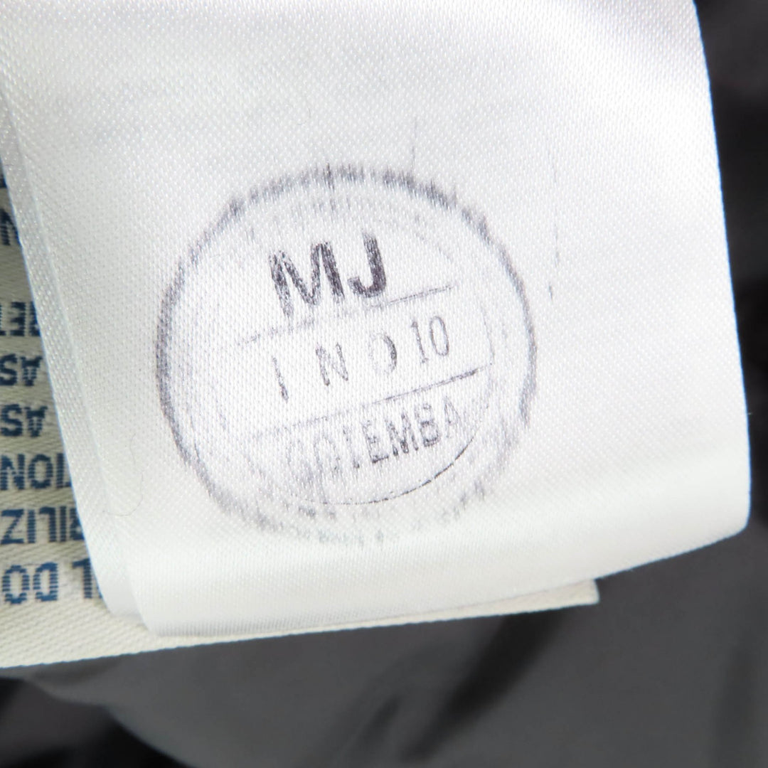 Great MONCLER down coat SOLOGNE With logo tag Dark gray wool Women 2